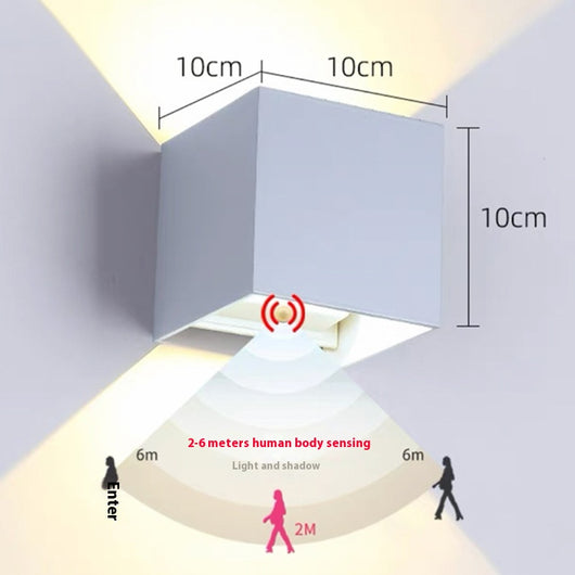 Lámpara de Pared LED Exterior Resistente al Agua Diseño Minimalista - Image 8