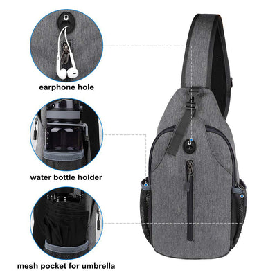 Bolsa de Pecho para Hombre - Mochila Bandolera Deportiva - Image 56