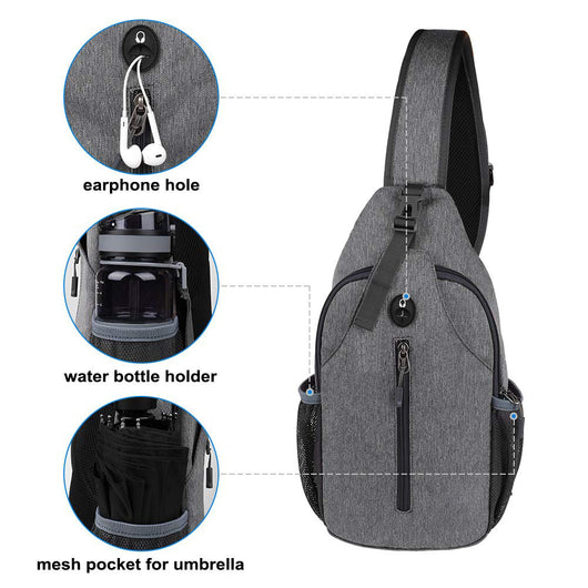 Bolsa de Pecho para Hombre - Mochila Bandolera Deportiva - Image 56