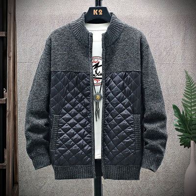 Chaqueta Suéter Acolchada con Costuras Reforzadas - Image 2
