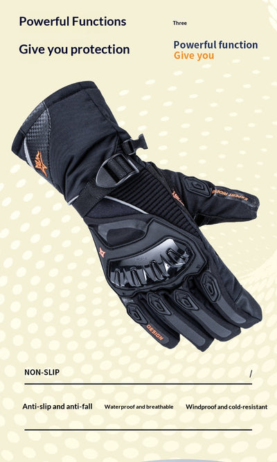 Guantes Térmicos para Motocicleta con Pantalla Táctil - Image 17