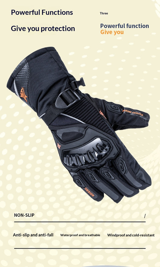 Guantes Térmicos para Motocicleta con Pantalla Táctil - Image 17
