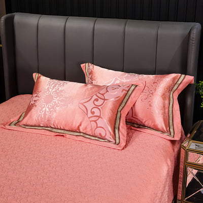 Funda de Almohada Jacquard de Algodón Satinado - Par de Dos - Image 17
