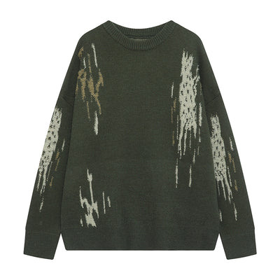 Suéter Holgado de Cuello Redondo para Hombre - Image 3