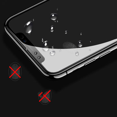 Protector de Pantalla Templado para iPhone XS Max - Borde Curvo Resistente