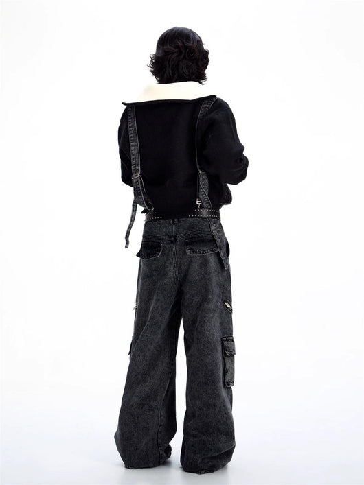 Pantalones Vaqueros Estilo Vintage Americano con Costuras de Diseño - Image 19