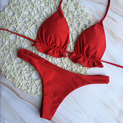 Bikini Entallado con Cordones Ajustables - Image 8