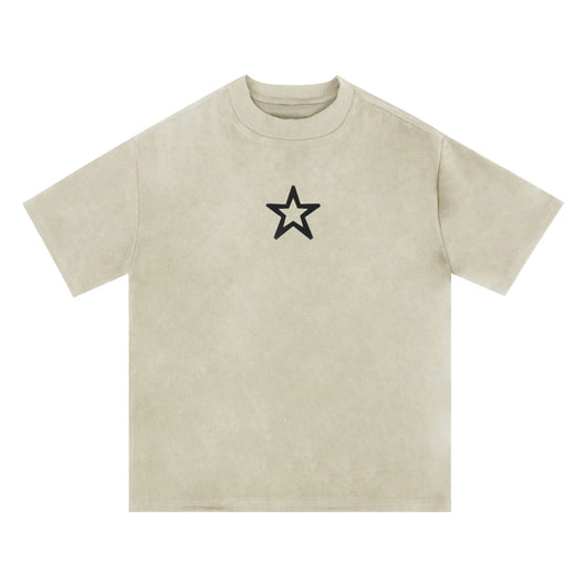 Playera Hombre Estampado Estrella de Cinco Puntas - Image 10