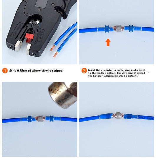 Terminal Termoencogible Impermeable sin Soldadura para Conexiones Rápidas - Image 7