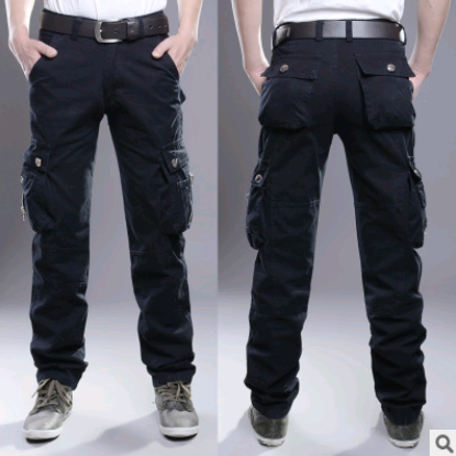 Pantalones Cargo Militares Multibolsillos para Hombre - Ropa Deportiva y Outdoor - Image 8