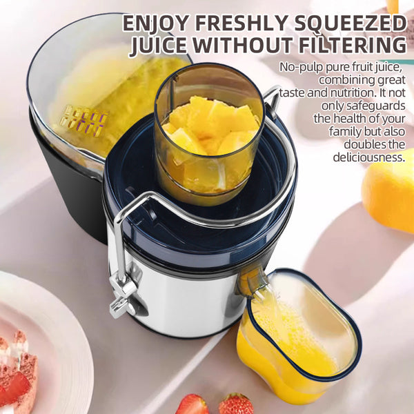 Extractor de Jugo de Alta Capacidad Multifunción con Prensado en Frío
