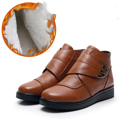 Botas Martin Casuales de Cuero y Suela Blanda para Mujer - Image 12