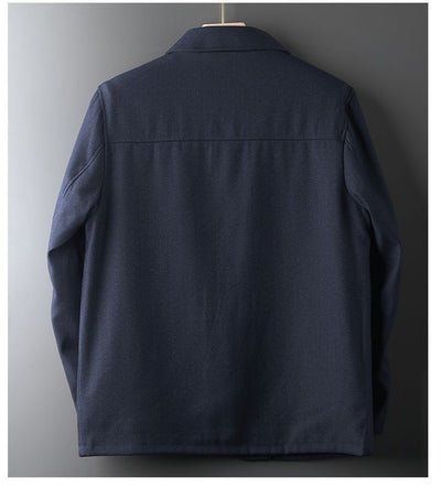 Chaqueta Casual Suelta con Solapa para Hombre - Estilo Moderno - Image 8