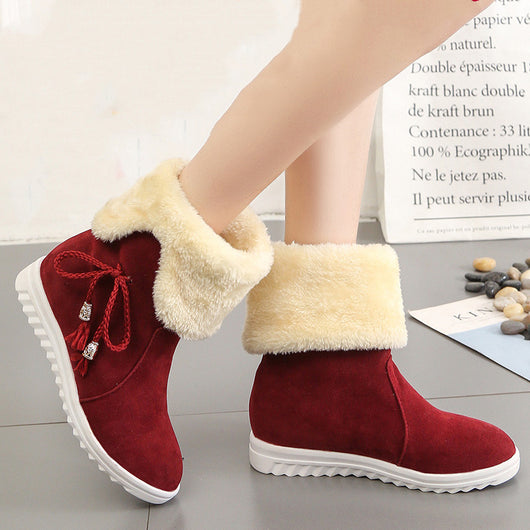 Zapatos de Algodón Reversibles con Forro Polar Térmico - Image 11