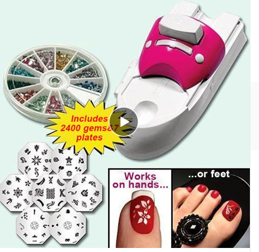 Impresora de Uñas Portátil - Máquina Estampadora de Diseños para Nail Art - Image 7