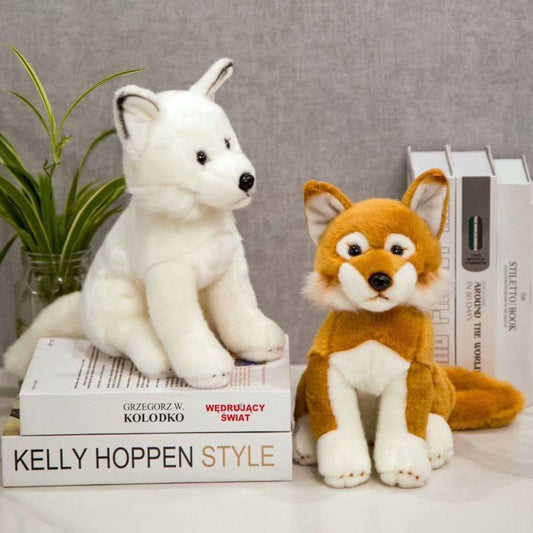 Peluche Realista de Fox Terrier - Juguete Adorable para Niños