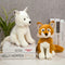 Peluche Realista de Fox Terrier - Juguete Adorable para Niños