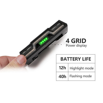 Luz Trasera para Bicicleta USB Recargable - 3 Colores - Image 4
