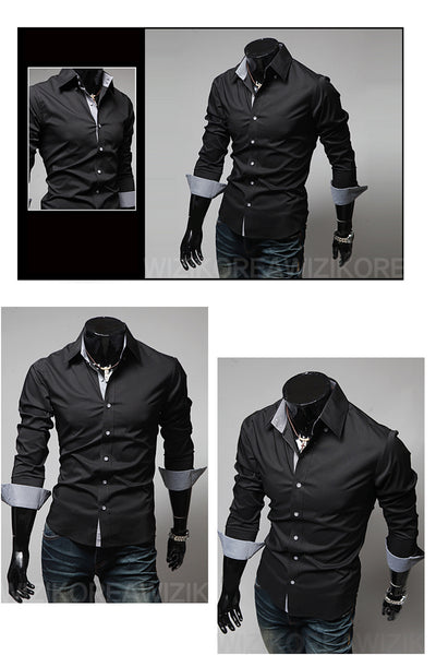 Camisa de Cuadros Casual Talla Grande para Hombre - Image 12