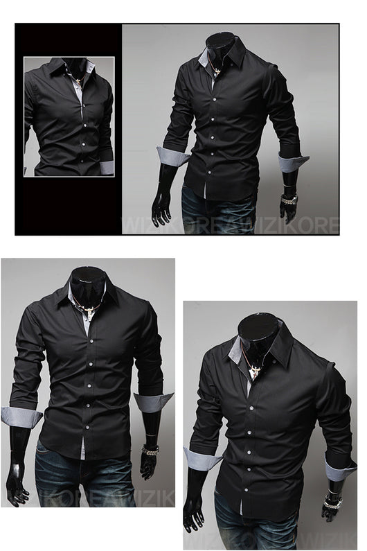 Camisa de Cuadros Casual Talla Grande para Hombre - Image 12