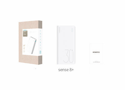 Power Bank ROMOSS Sense 8+ 30000mAh - Cargador Rápido con Carga Bidireccional - Image 9