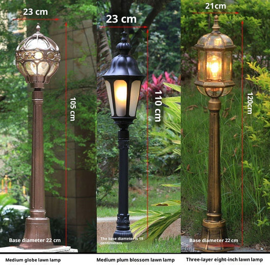 Lámpara Solar LED para Jardín Resistente al Agua y Óxido - Image 6