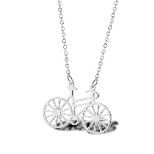 Collar Bicicleta Minimalista de Acero Inoxidable - Image 10