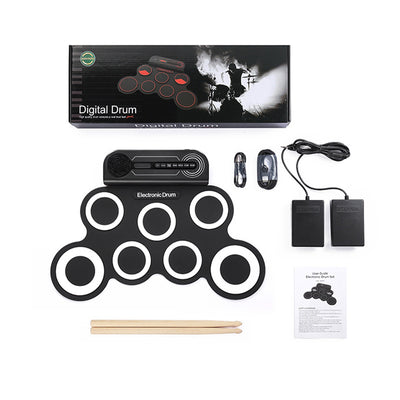 Batería Portátil de Percusión Manual para Escritorio - Iniciantes - Image 4