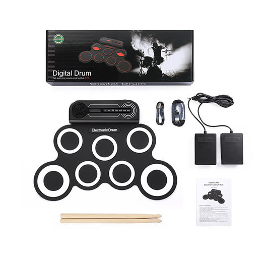 Batería Portátil de Percusión Manual para Escritorio - Iniciantes - Image 4