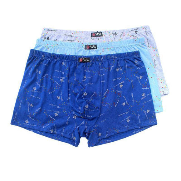 Pack de Boxers de Algodón para Hombre - 6 o 3 Piezas Cintura Media