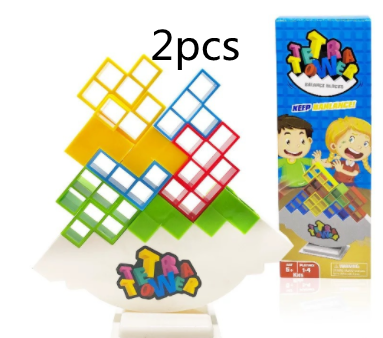 Juego de Torres de Bloques Apilables para Toda la Familia - Image 16