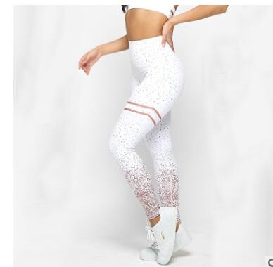 Leggings Deportivos de Cintura Alta con Estampado Hot Stamping - Image 8