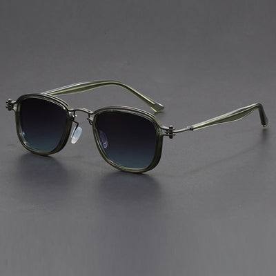 Gafas de Sol Retro Marco Cuadrado Metal - Image 11