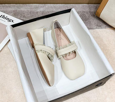Zapatos Planos Cómodos Talla Grande Evening Wind para Mujer - Image 17