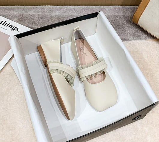Zapatos Planos Cómodos Talla Grande Evening Wind para Mujer - Image 17