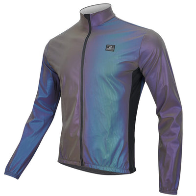 Chaqueta Reflectante Multicolor para Ciclismo Nocturno - Image 2