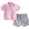Conjunto de Shorts de Algodón para Bebé - Manga Corta