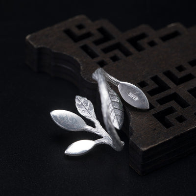 Anillo Vintage con Hojas Delicadas - Image 7