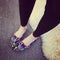 Zapatos Planos Estampados