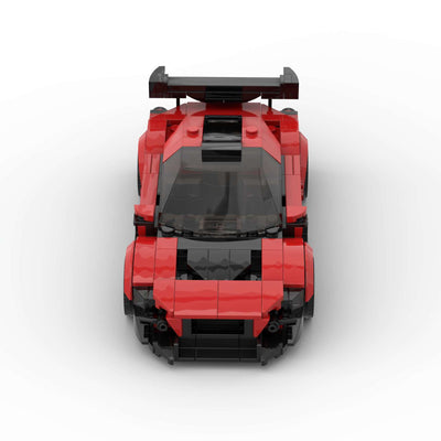 Auto de Carreras Bloques de Construcción Micro Puzzle DIY Tecnológico - Image 8