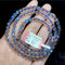 Labradorite Strong Azul Color Crystal Bracelet Blue0513