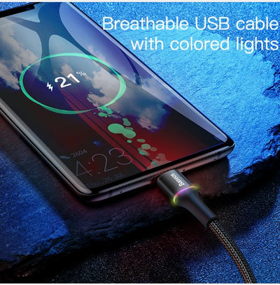 Cable USB Tipo C de Carga Rápida para Samsung S10 S9 y Xiaomi Mi9 - Image 4