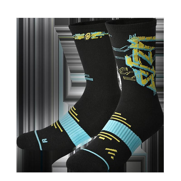 Calcetines Deportivos Profesionales Acolchados de Altura Alta - Image 11