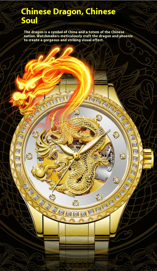 Reloj Automático Mecánico Resistente al Agua para Hombre - Image 12