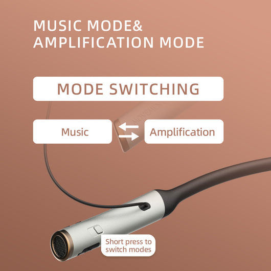 Auriculares Colgantes Bluetooth con Auxiliar para Audición - Image 8