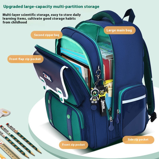 Mochila Escolar para Niños de Primaria Grados 3 a 6 - Image 2