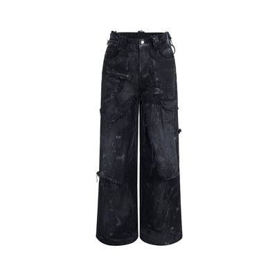 Pantalón Artesanal de Dos Piezas con Diseño Pintado a Mano - Image 10