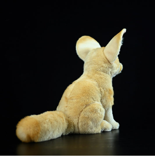 Peluche Zorro de Orejas Grandes - Juguete Realista de Felpa Suave - Image 2