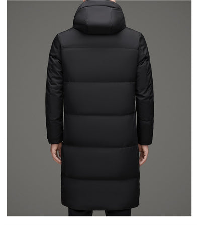 Chaqueta Acolchada de Pato con Gorro Desmontable - Abrigo Cálido Hombre - Image 22