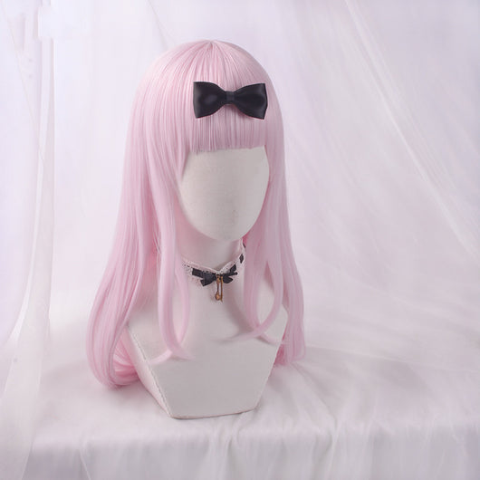 Peluca Cosplay Fujiwara Chihua - Estilo Anime Premium - Image 7